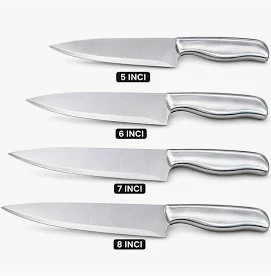 Pisau Dapur 5 6 7 8 Inci Stainles Premium
