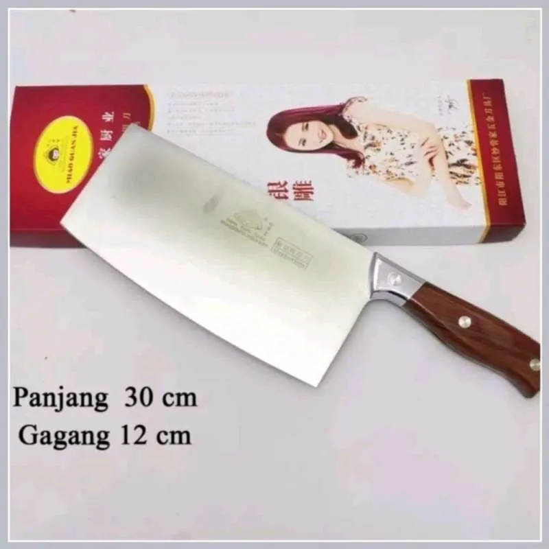 Pisau Daging Stainless Steel Premium